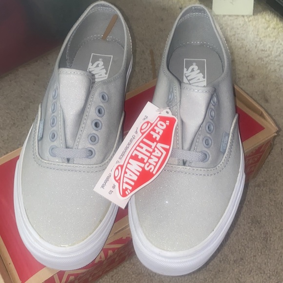 Vans glitter 2 tone ombré shoes 9.5 - Picture 2 of 3